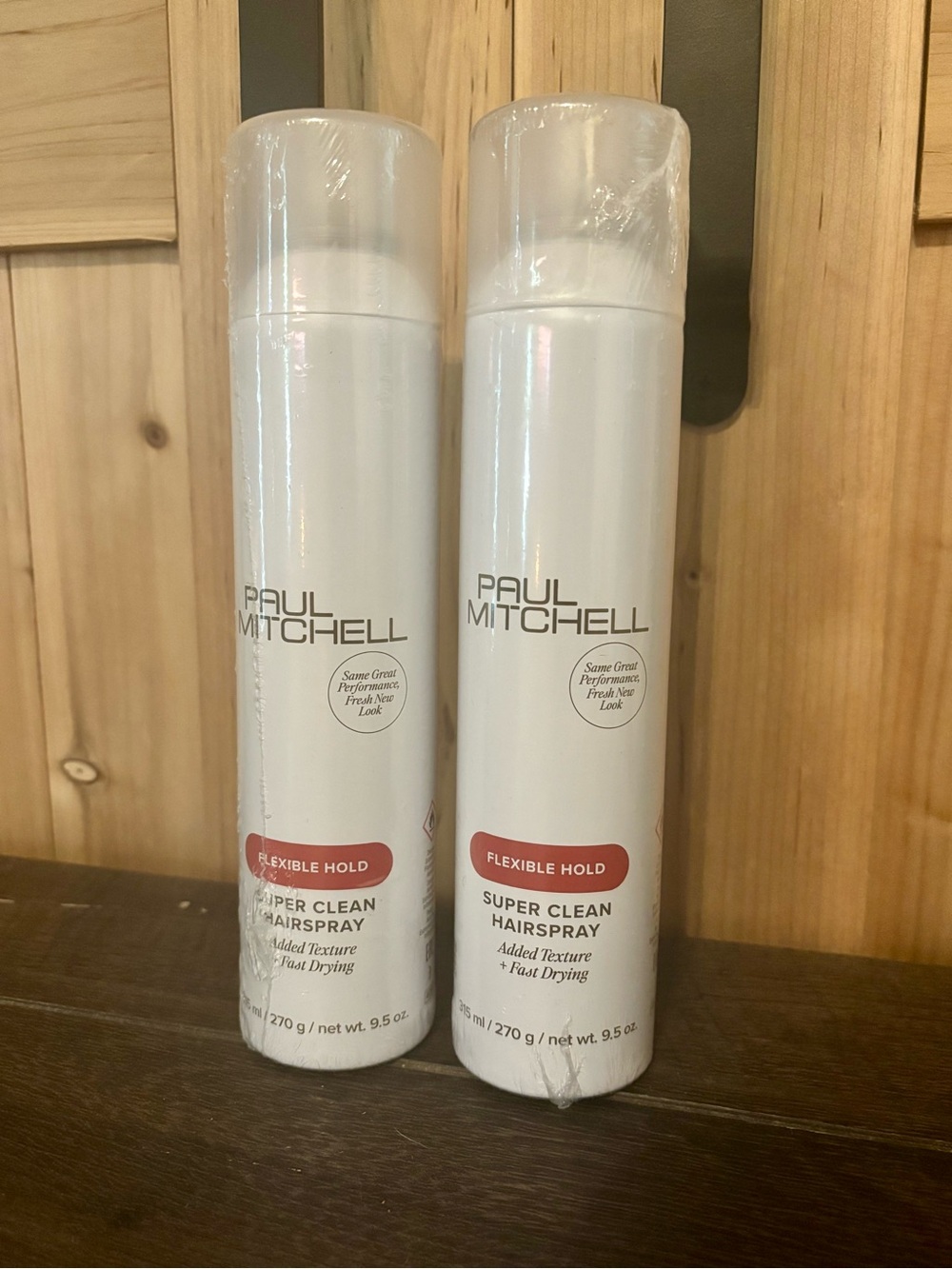 Paul Mitchell White and Red Flexible Hold Hairspray Duo